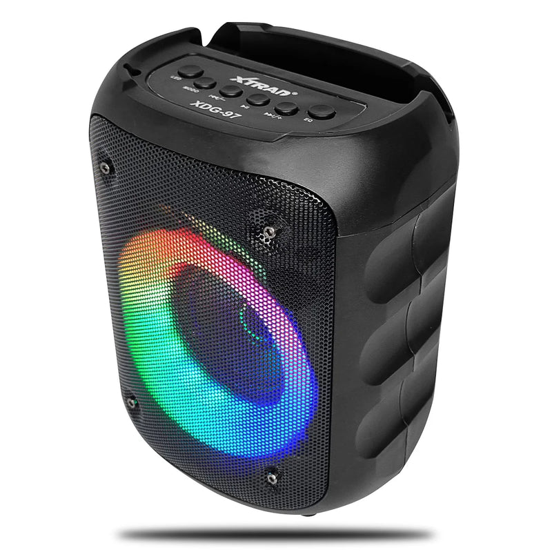 Caixa de som Bluetooth LED RGB Portátil TWS Estéreo sem fio 10W XDG-97