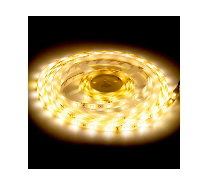 Fita Led Rolo 5m 3528 Branco Quente Dupla Face Prova D'agua