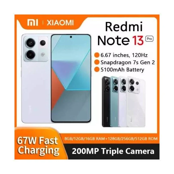 Xiaomi Redmi Note 13 PRO 5G  256GB/8RAM Globa